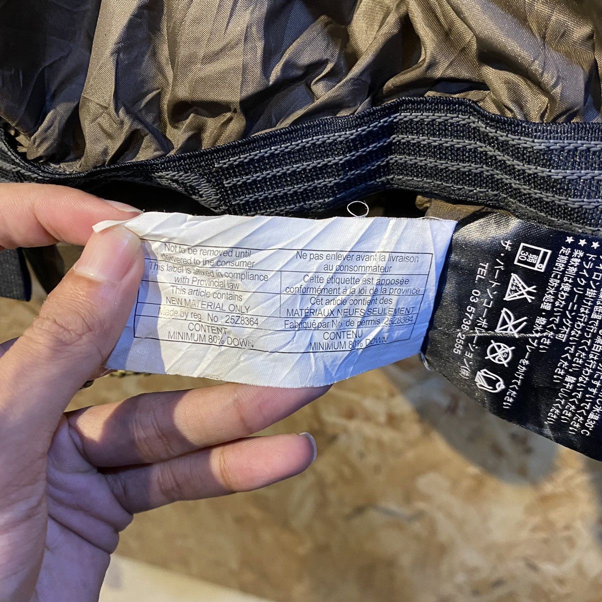 Burton × Ronin Division Ronin La Cosa Nostra Burton Check Golden Puffer Jackets Size US XL / EU 56 / 4 - 22 Thumbnail