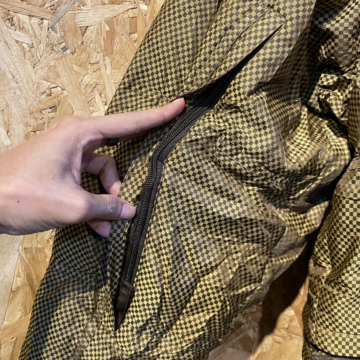 Burton × Ronin Division Ronin La Cosa Nostra Burton Check Golden Puffer Jackets Size US XL / EU 56 / 4 - 14 Thumbnail