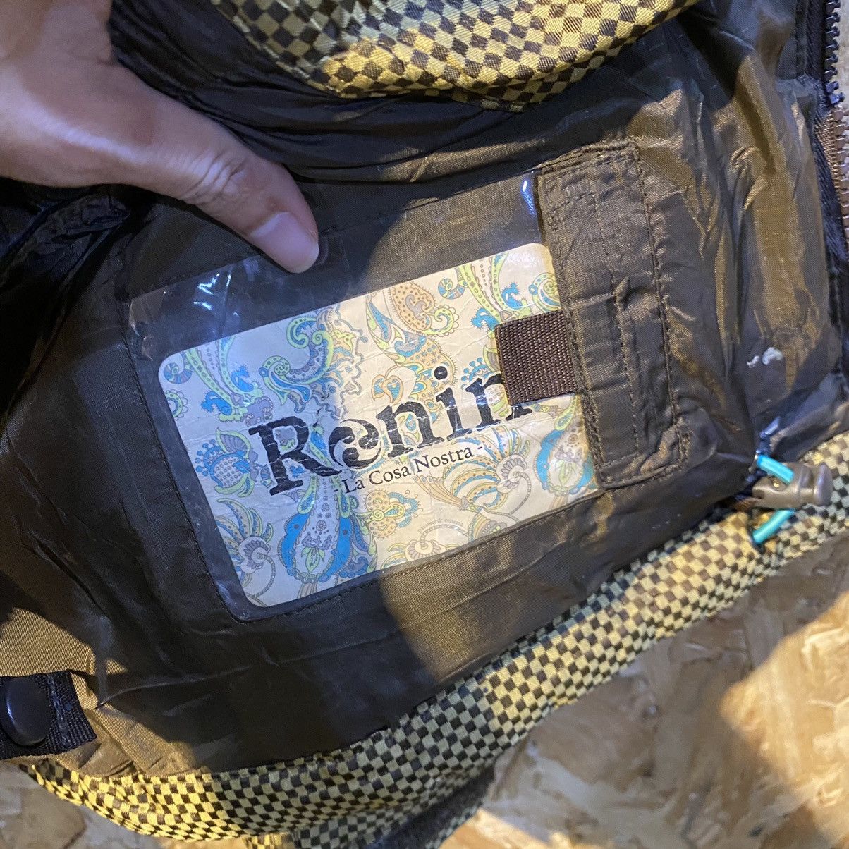 Burton × Ronin Division Ronin La Cosa Nostra Burton Check Golden Puffer Jackets Size US XL / EU 56 / 4 - 18 Thumbnail