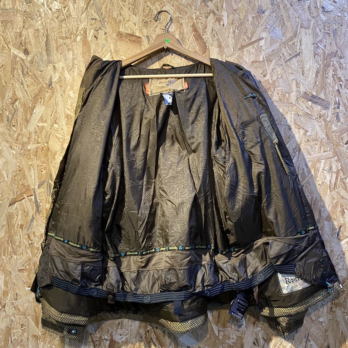 Burton × Ronin Division Ronin La Cosa Nostra Burton Check Golden Puffer Jackets Size US XL / EU 56 / 4 - 2 Thumbnail