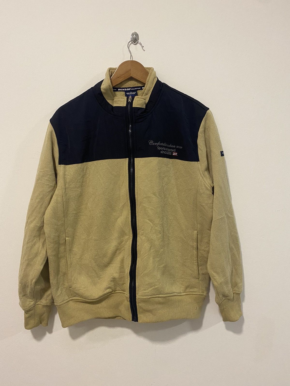 Vintage Dunlop Collection Zip Up Sweater
