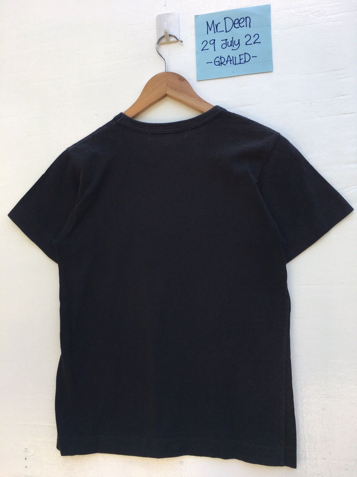 Comme des Garcons Rare Comme Des Garcons AD 2011 Black Black Tshirt Size US XS / EU 42 / 0 - 13 Thumbnail