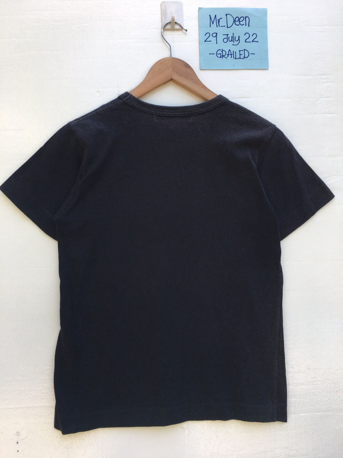 Comme des Garcons Rare Comme Des Garcons AD 2011 Black Black Tshirt Size US XS / EU 42 / 0 - 11 Thumbnail