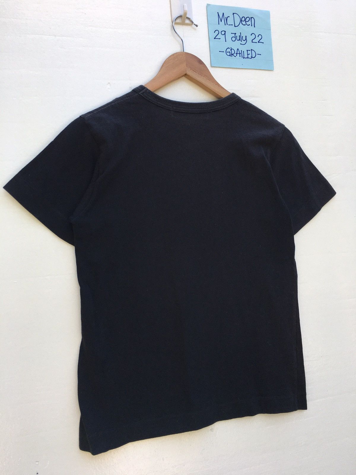 Comme des Garcons Rare Comme Des Garcons AD 2011 Black Black Tshirt Size US XS / EU 42 / 0 - 12 Thumbnail