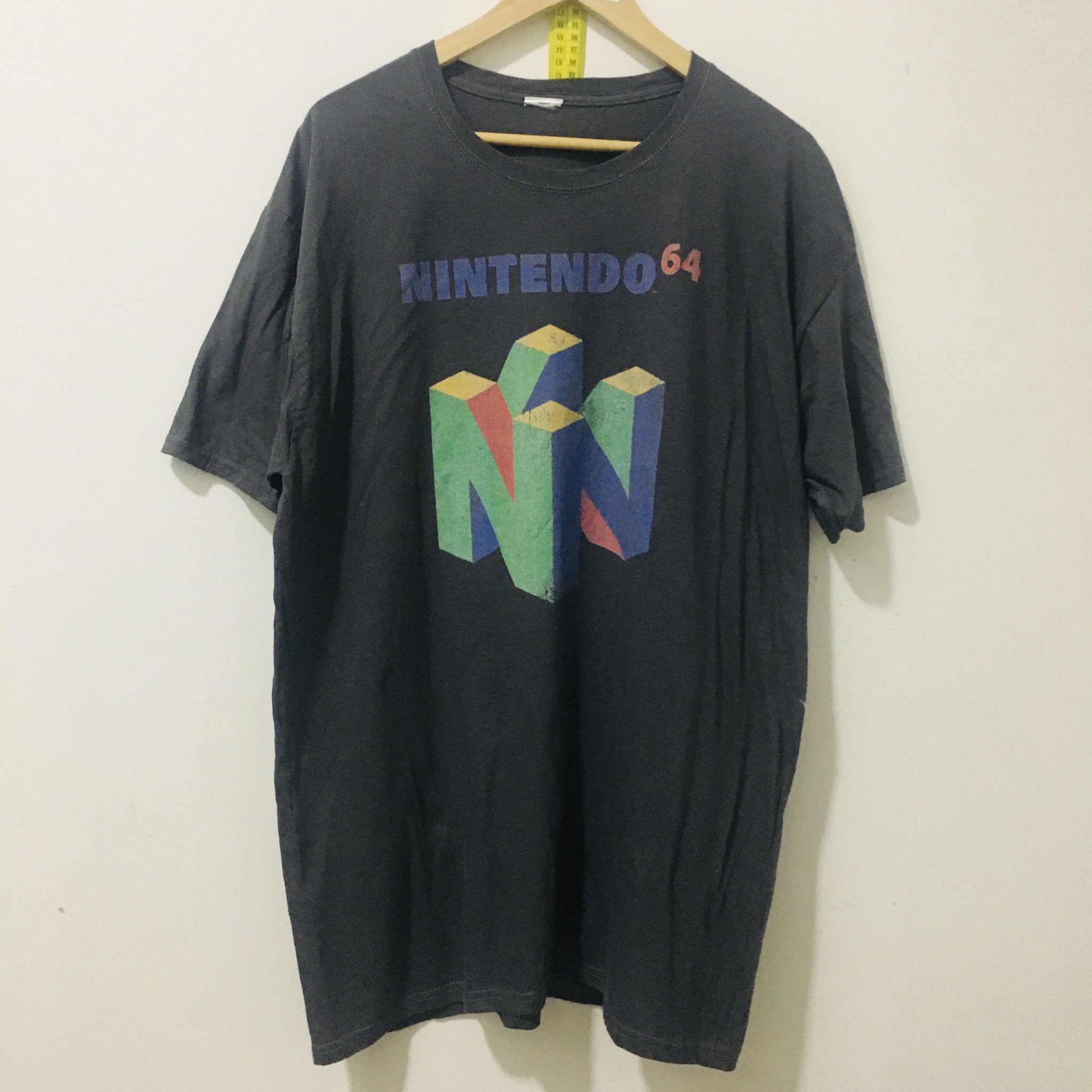 Nintendo Nintendo 64 gray men T-shirt size Large Size US XL / EU 56 / 4 - 1 Thumbnail