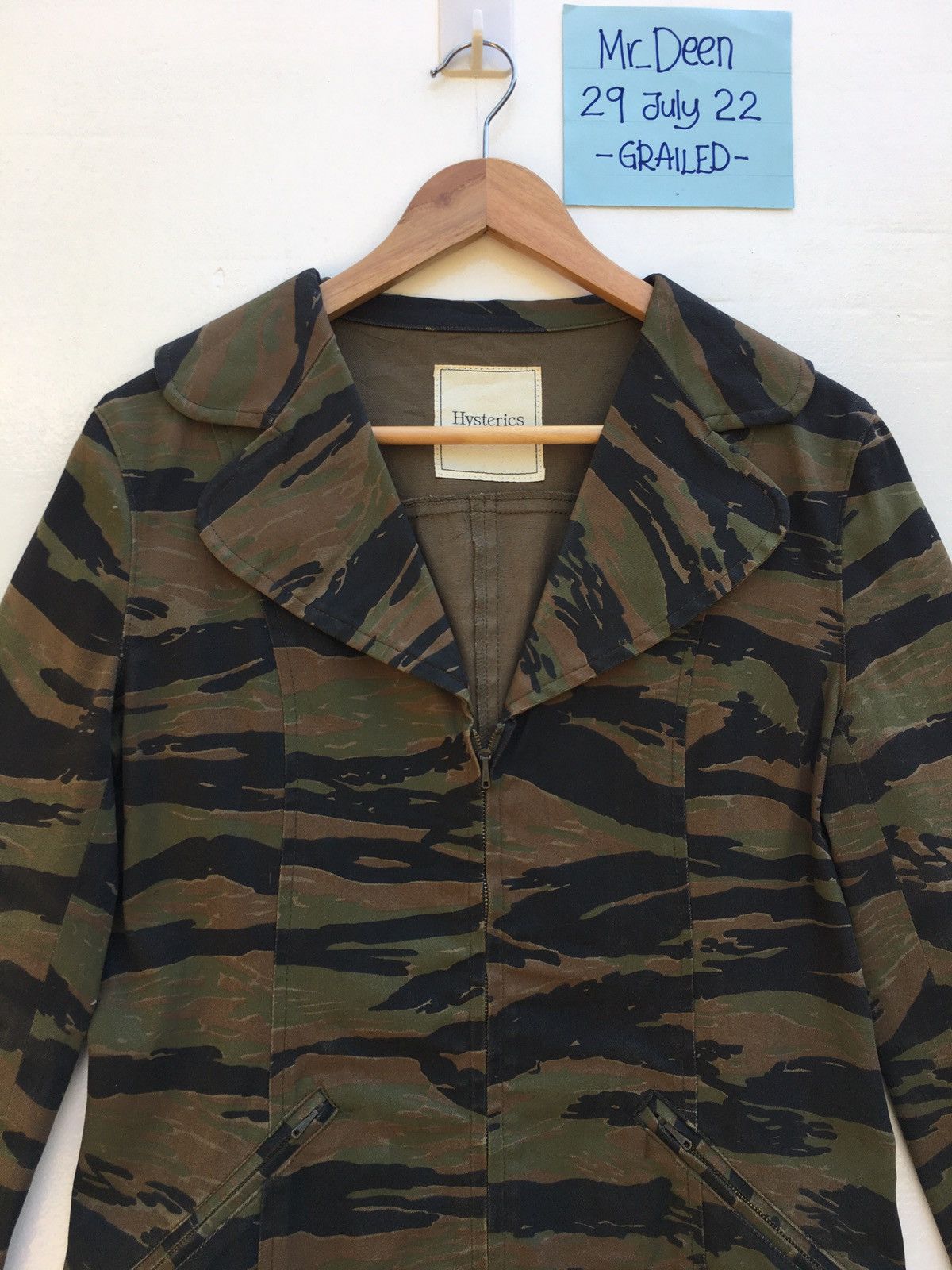 Hysteric Glamour Rare Vintage Hysteric Glamour Camo Jacket Size US S / EU 44-46 / 1 - 7 Thumbnail