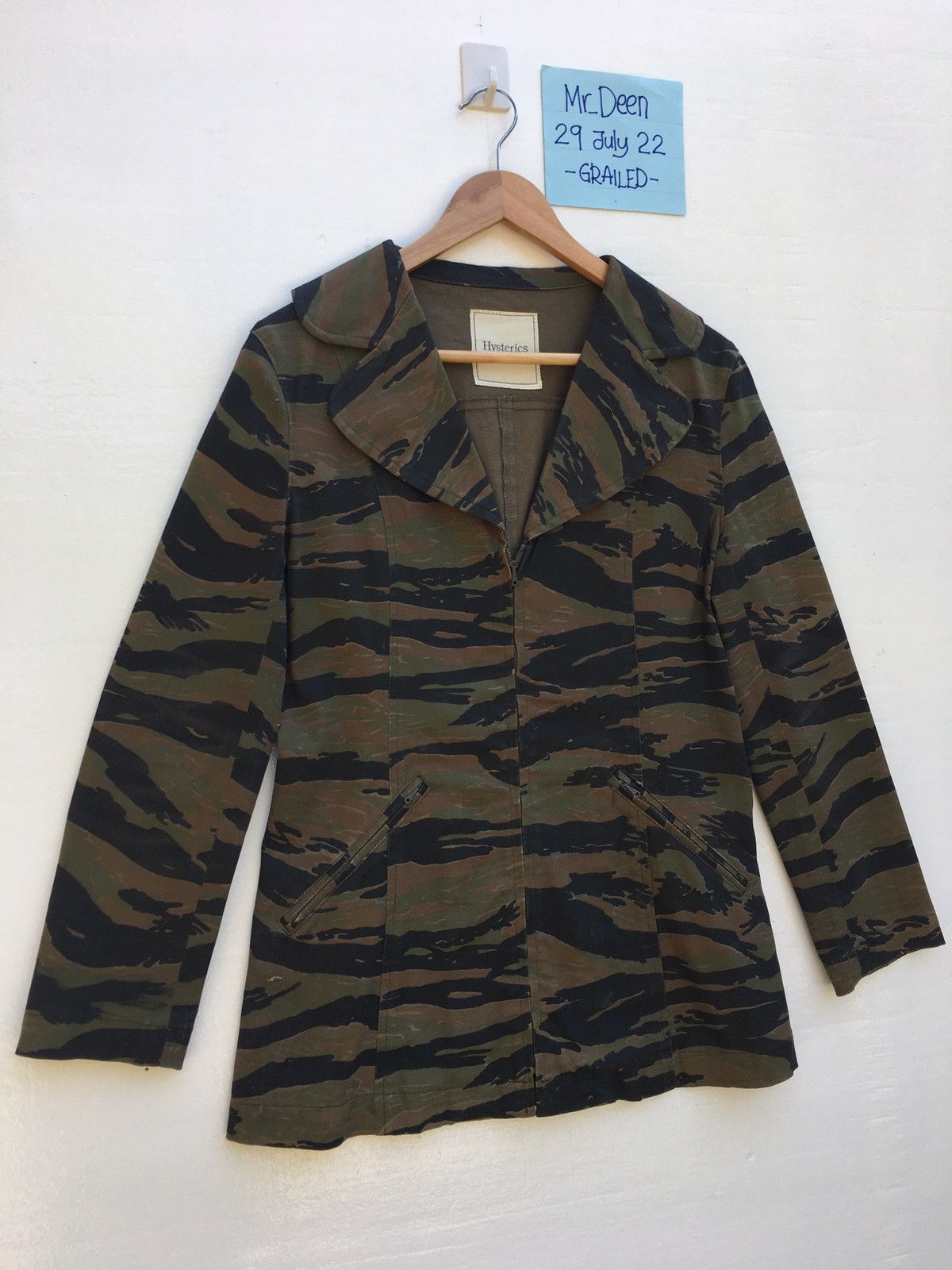 Hysteric Glamour Rare Vintage Hysteric Glamour Camo Jacket Size US S / EU 44-46 / 1 - 2 Thumbnail