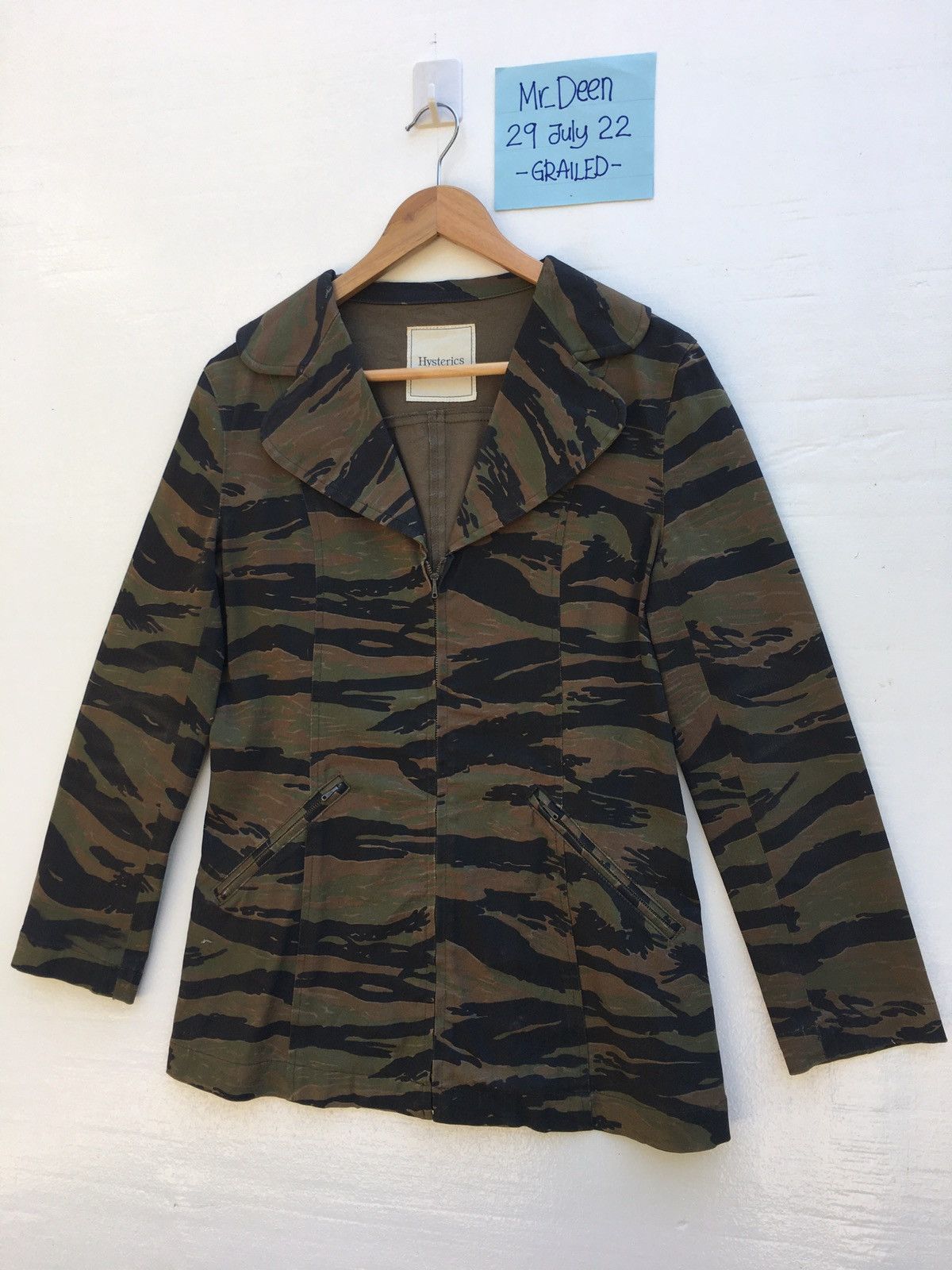 Hysteric Glamour Rare Vintage Hysteric Glamour Camo Jacket Size US S / EU 44-46 / 1 - 3 Thumbnail