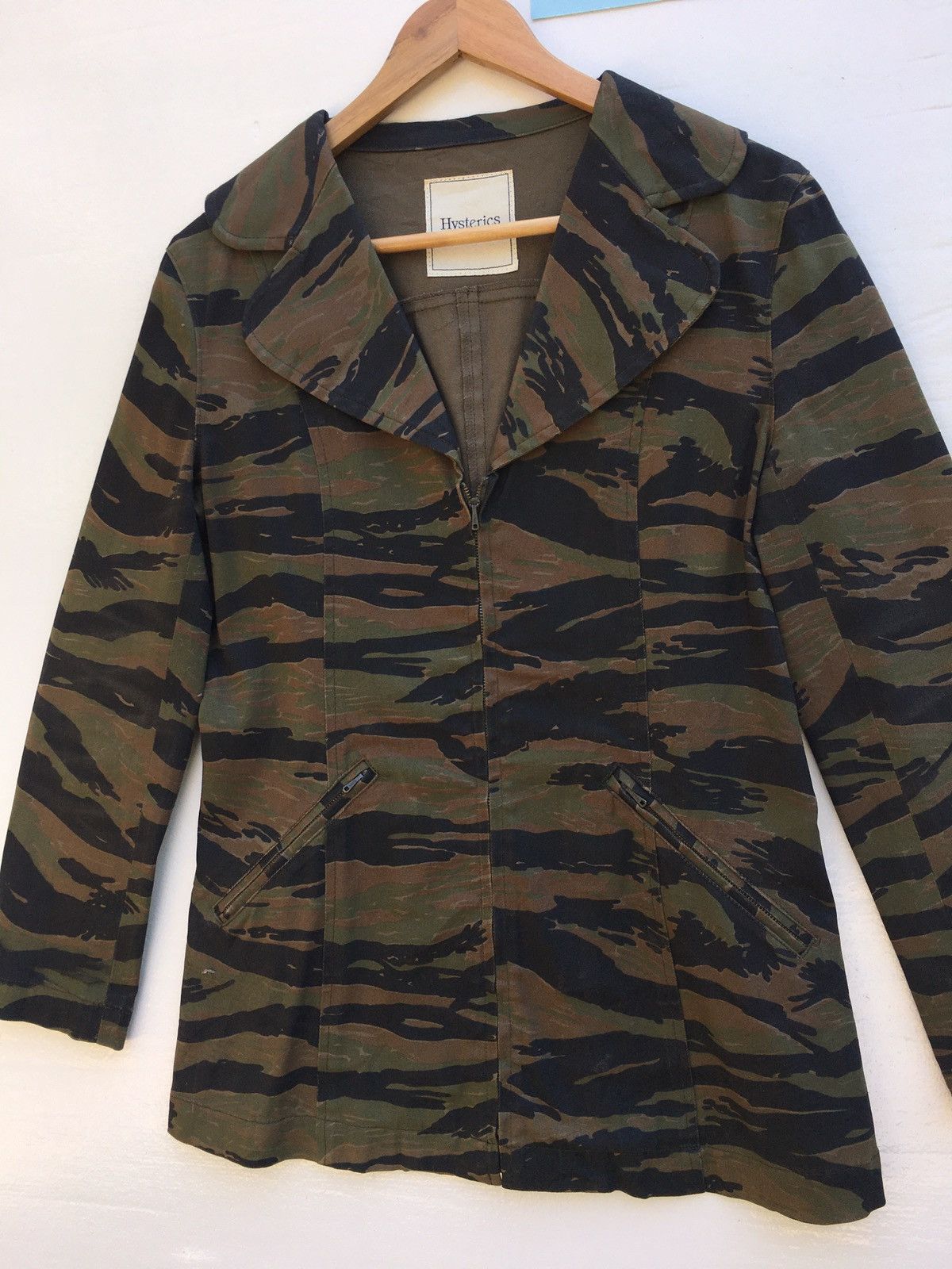 Hysteric Glamour Rare Vintage Hysteric Glamour Camo Jacket Size US S / EU 44-46 / 1 - 6 Thumbnail
