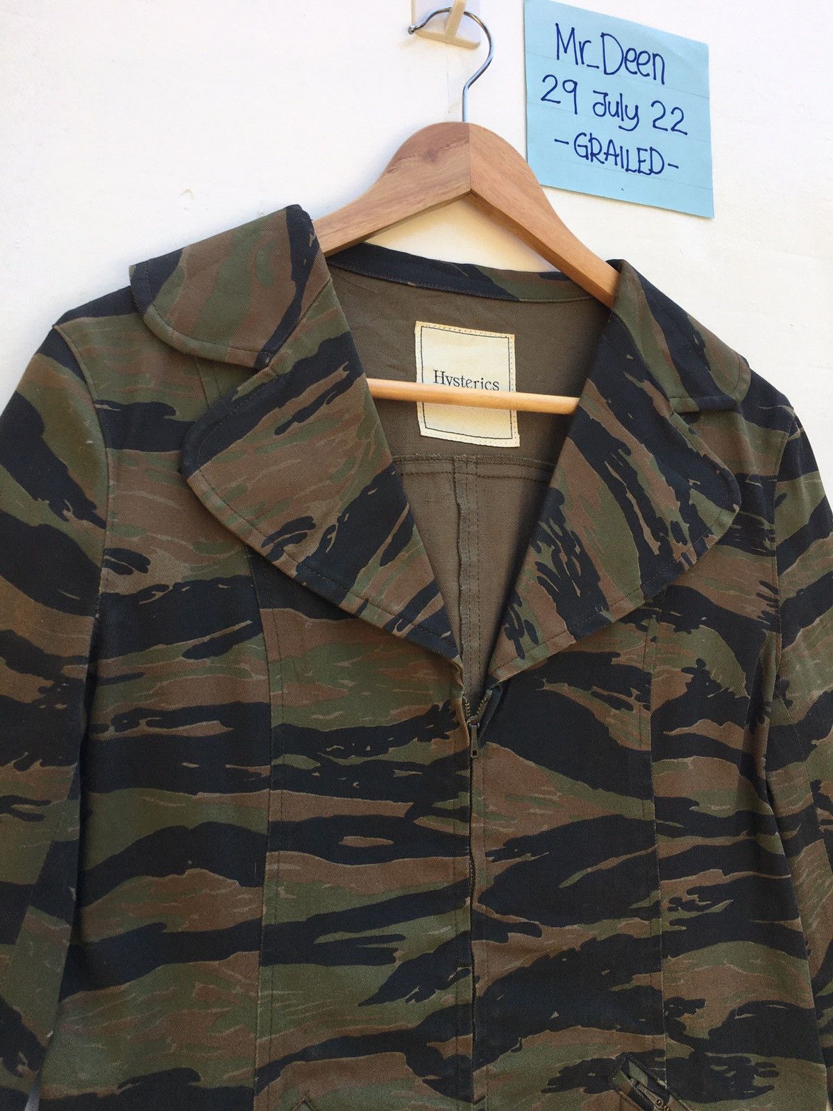 Hysteric Glamour Rare Vintage Hysteric Glamour Camo Jacket Size US S / EU 44-46 / 1 - 8 Thumbnail