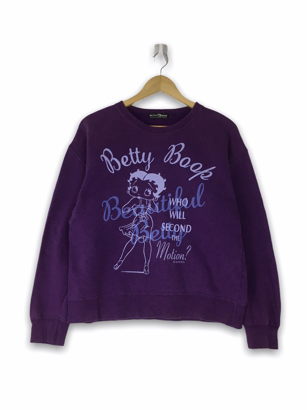 Rare design Beety boop sweatshirt jumper