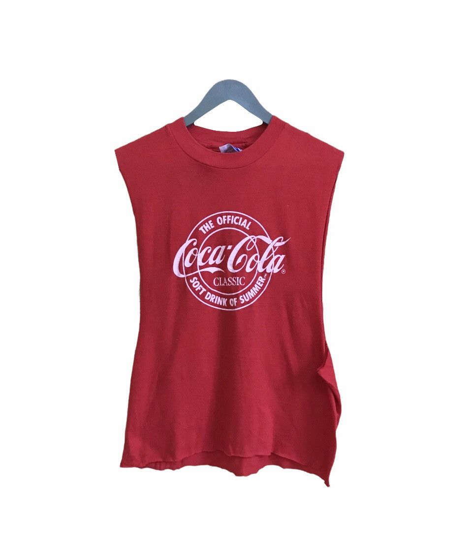 Vintage The Official Coca Cola Classic Sleeveless Tee