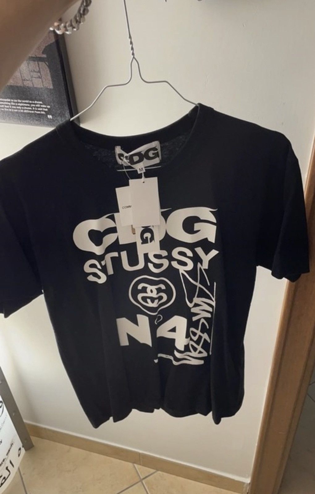 Comme des Garcons × Stussy Cdg x stussy t shirt ds | Grailed