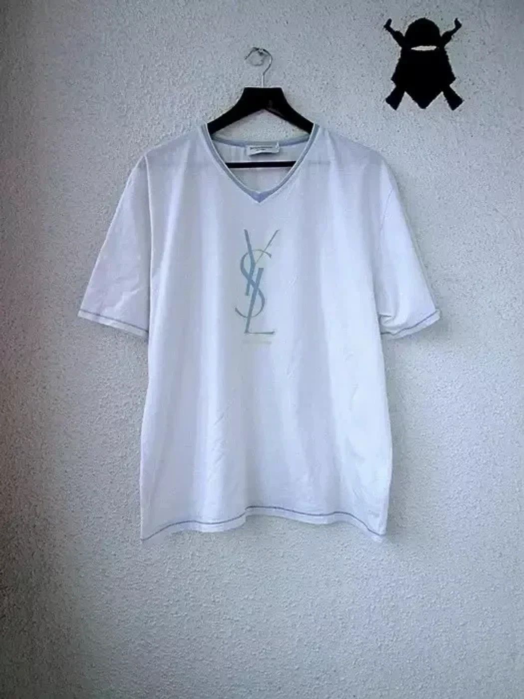 YSL YVES SAINT LAURENT VINTAGE TEE T-SHIRT RARE L
