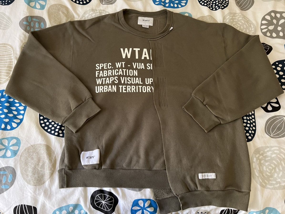 Wtaps Wtaps Rags Crew Neck Sweatshirt | Grailed