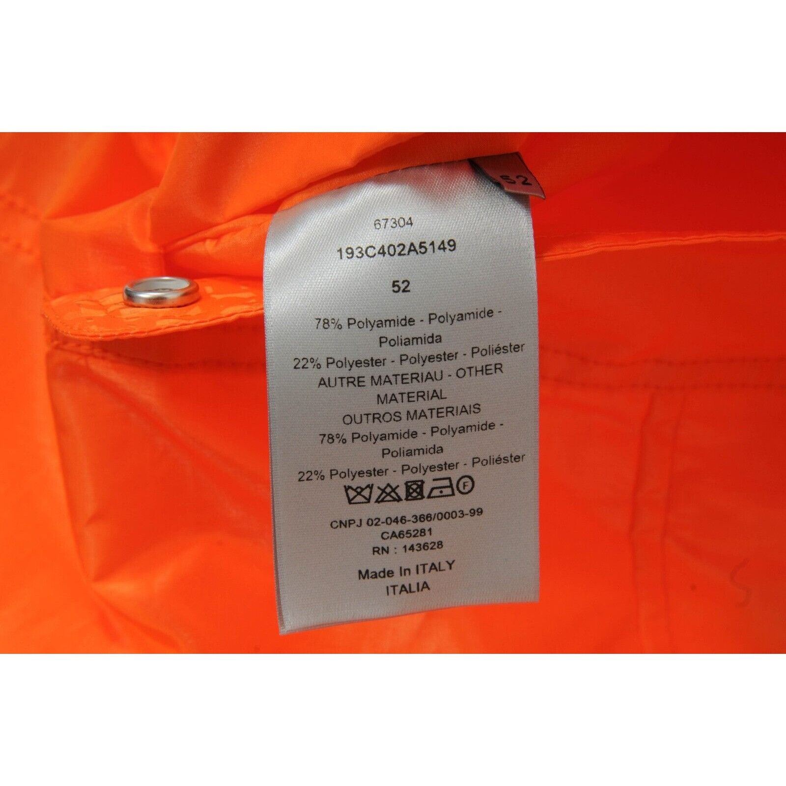 Dior Oblique Logo Nylon 3/4 Half Zip Parka Jacket Windbreaker Size US L / EU 52-54 / 3 - 8 Thumbnail