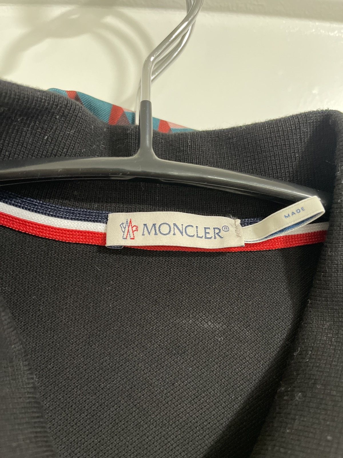 Moncler Moncler Logo Polo Shirt - Medium (M) - Black Size US M / EU 48-50 / 2 - 6 Thumbnail