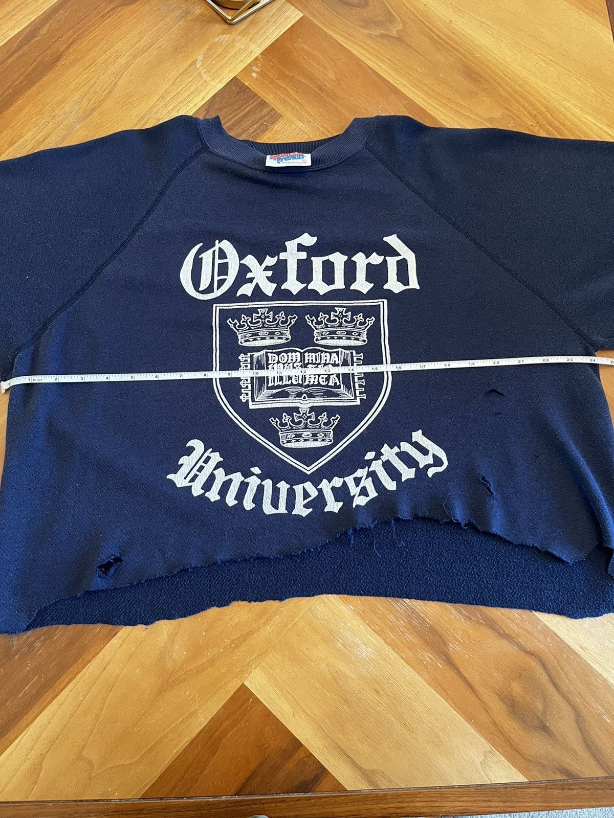 Vintage Rare vintage Oxford university raglan sweater Size US L / EU 52-54 / 3 - 5 Thumbnail
