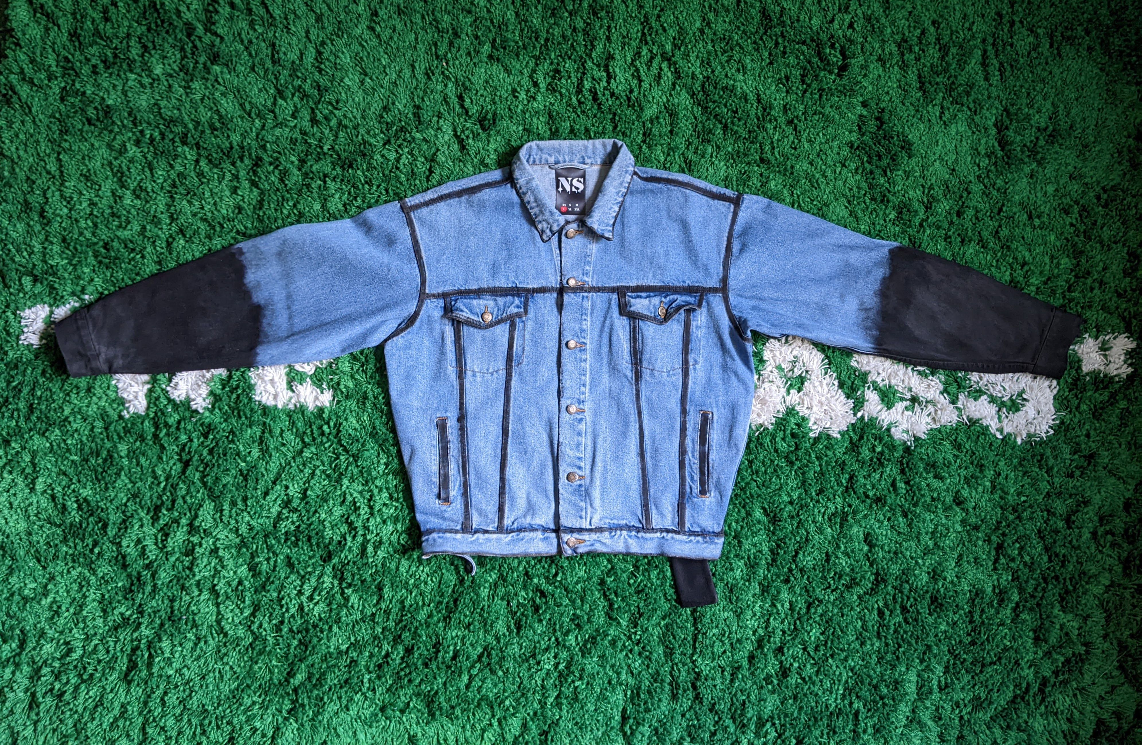 Handmade Japanese minimalism denim (available in all sizes) Size US XXL / EU 58 / 5 - 8 Thumbnail