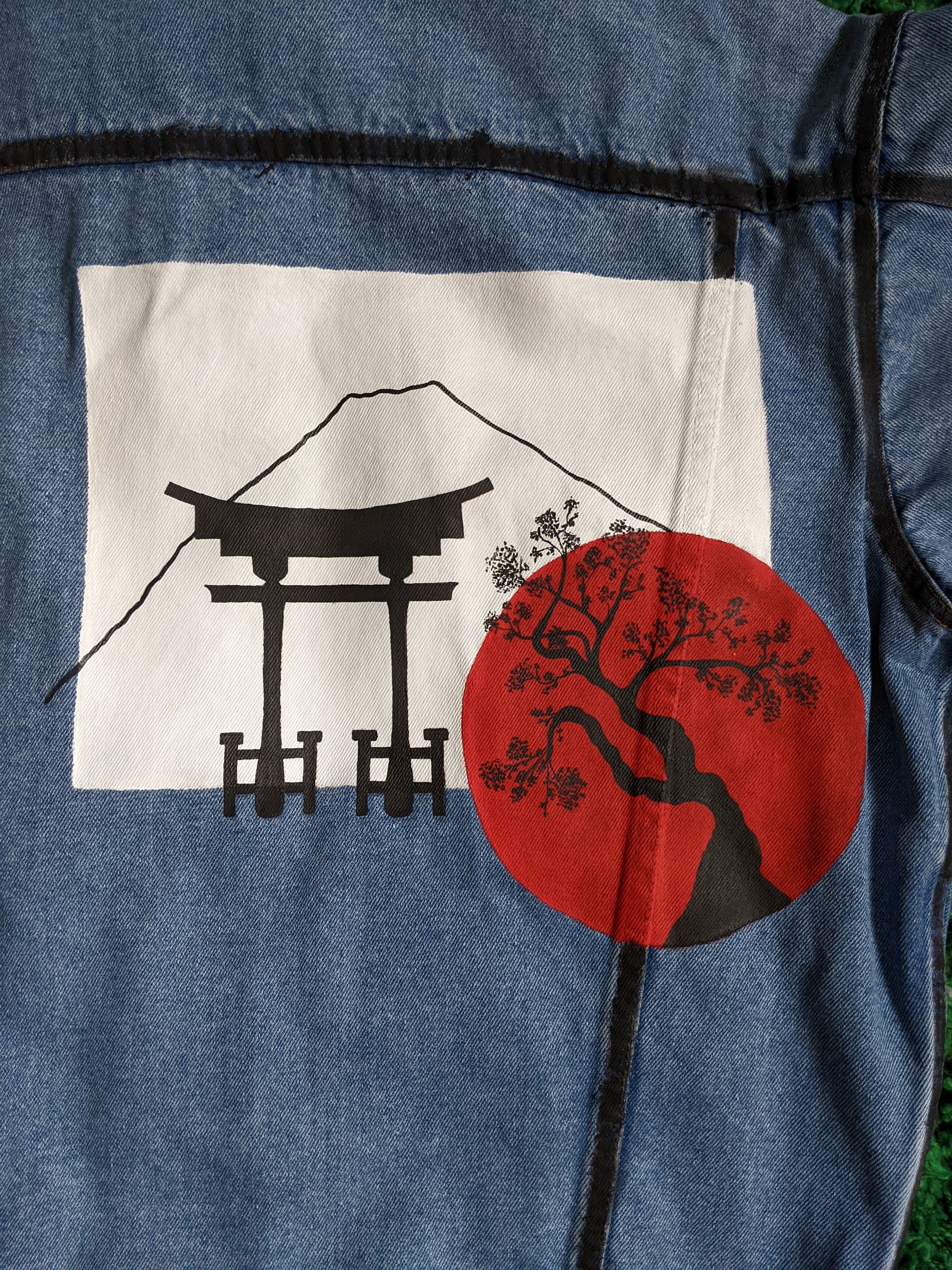 Handmade Japanese minimalism denim (available in all sizes) Size US XXL / EU 58 / 5 - 4 Thumbnail