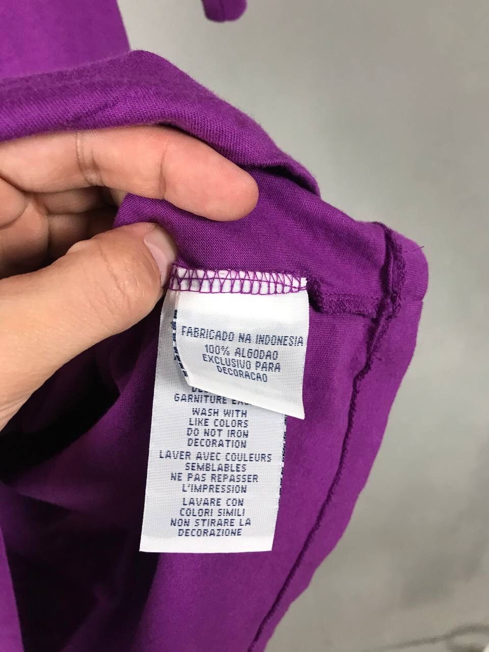 Polo Ralph Lauren Polo Ralph Lauren Luxury Streetwear Violet Tee Size US S / EU 44-46 / 1 - 5 Thumbnail