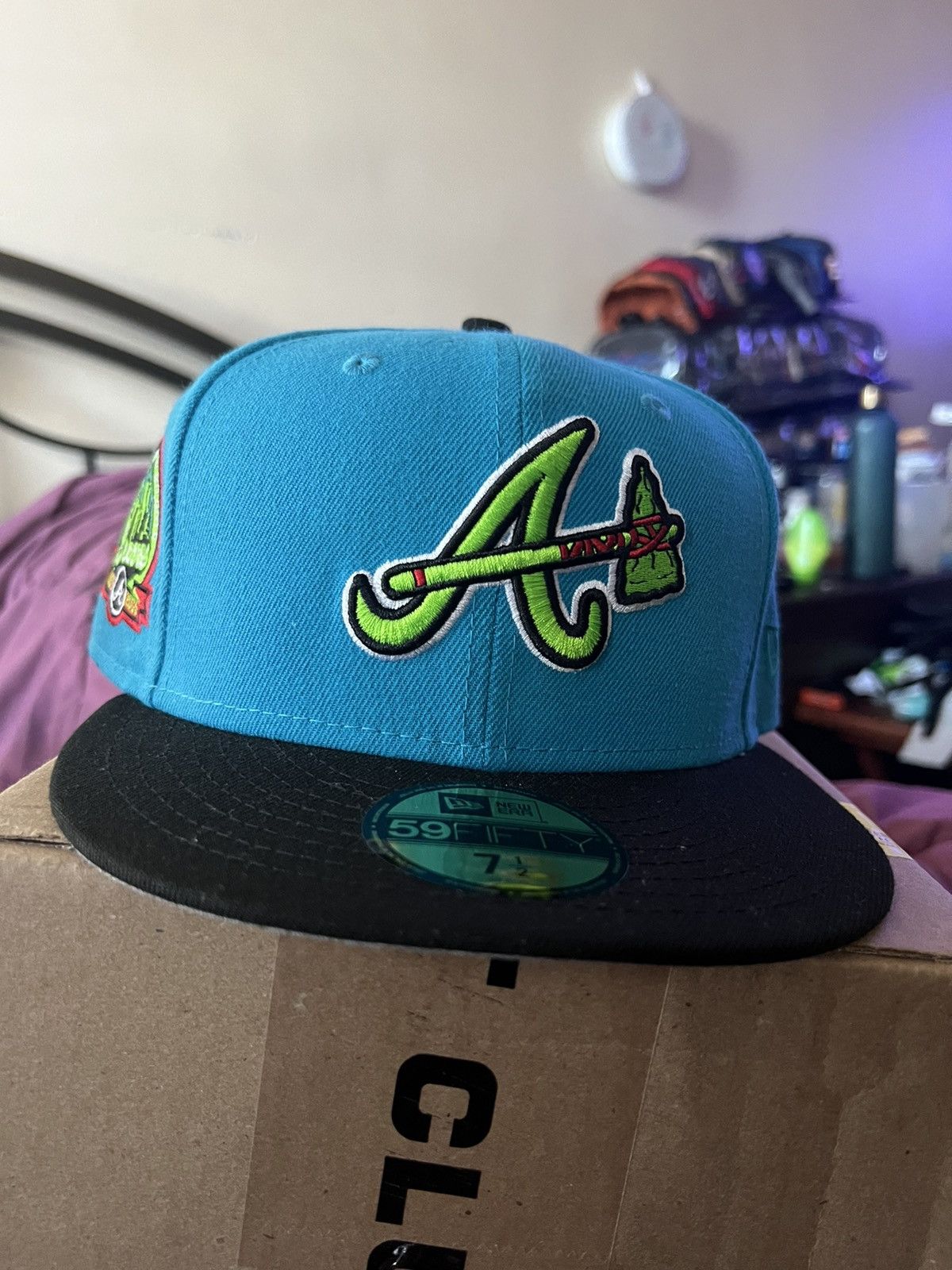 Hat Club Hat Club Aux Pack 2.0 Atlanta Braves (ATLiens) size 7 1/2 | Grailed
