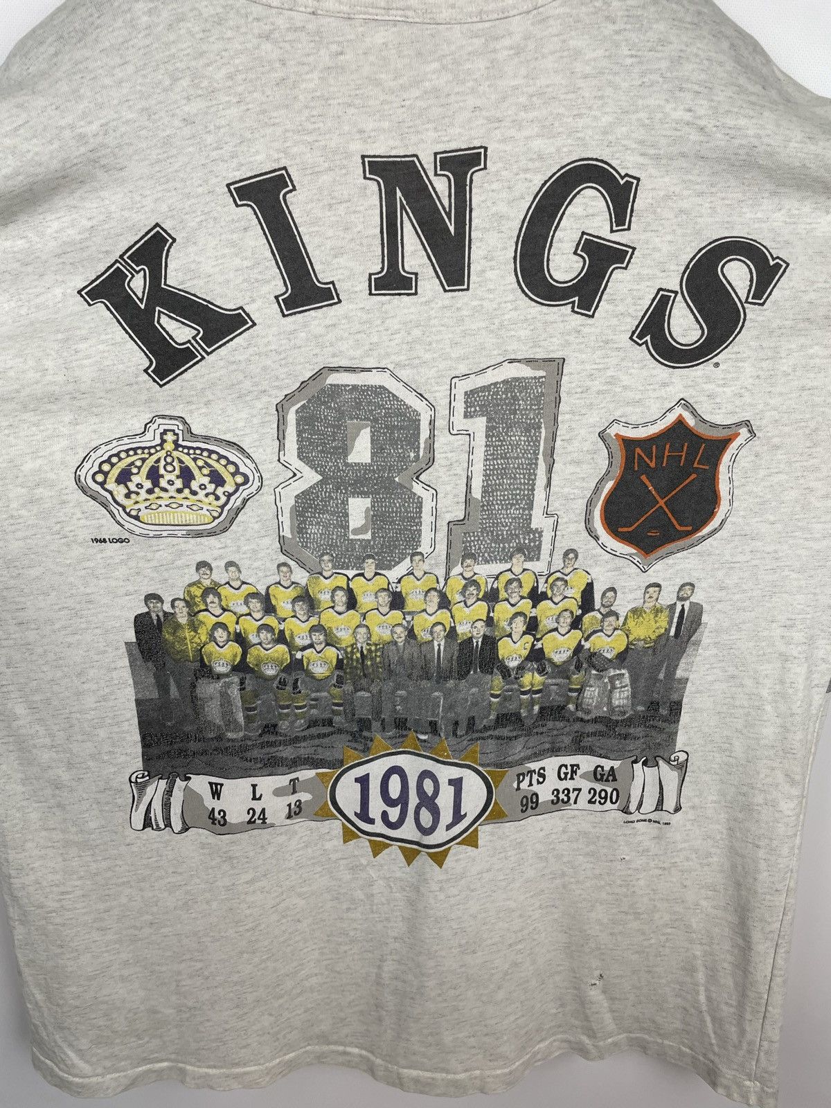 NHL Vintage 1993 NHL Los Angeles All Over Print T-Shirt Size US XL / EU 56 / 4 - 10 Thumbnail