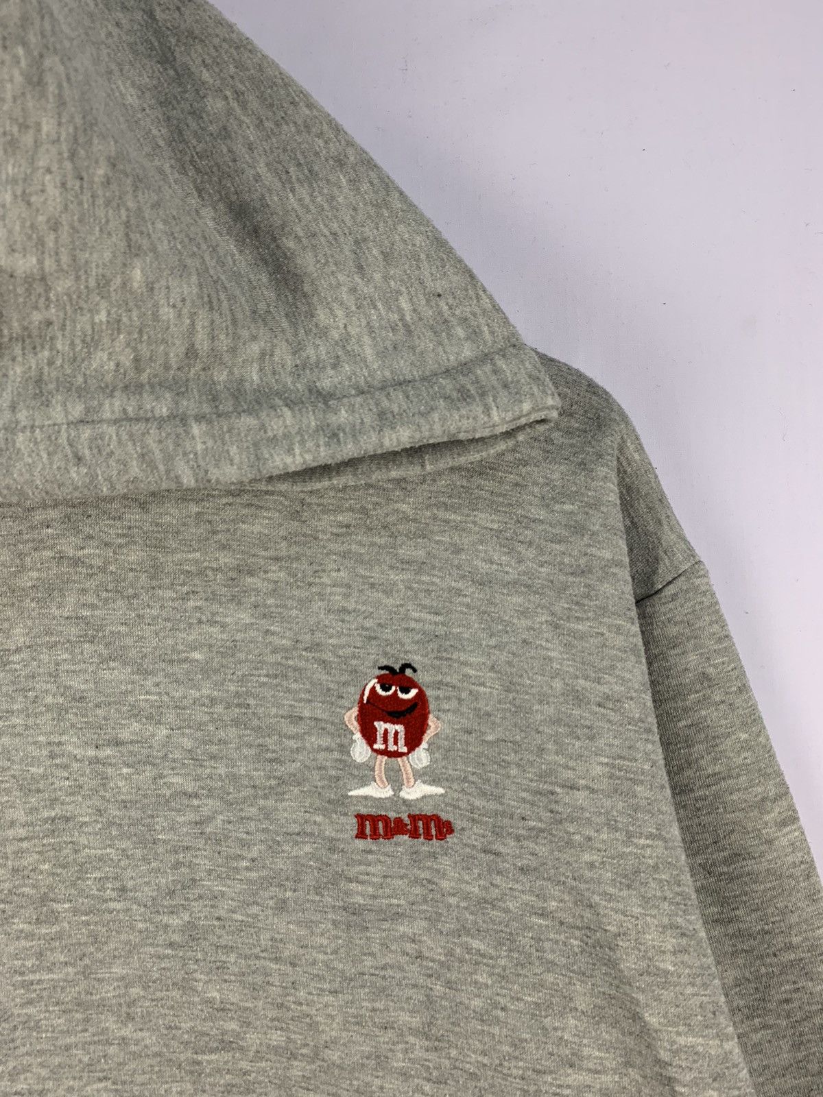 Japanese Brand M&M Small Logo Hoodie Grey Extra Large Size US XL / EU 56 / 4 - 3 Thumbnail