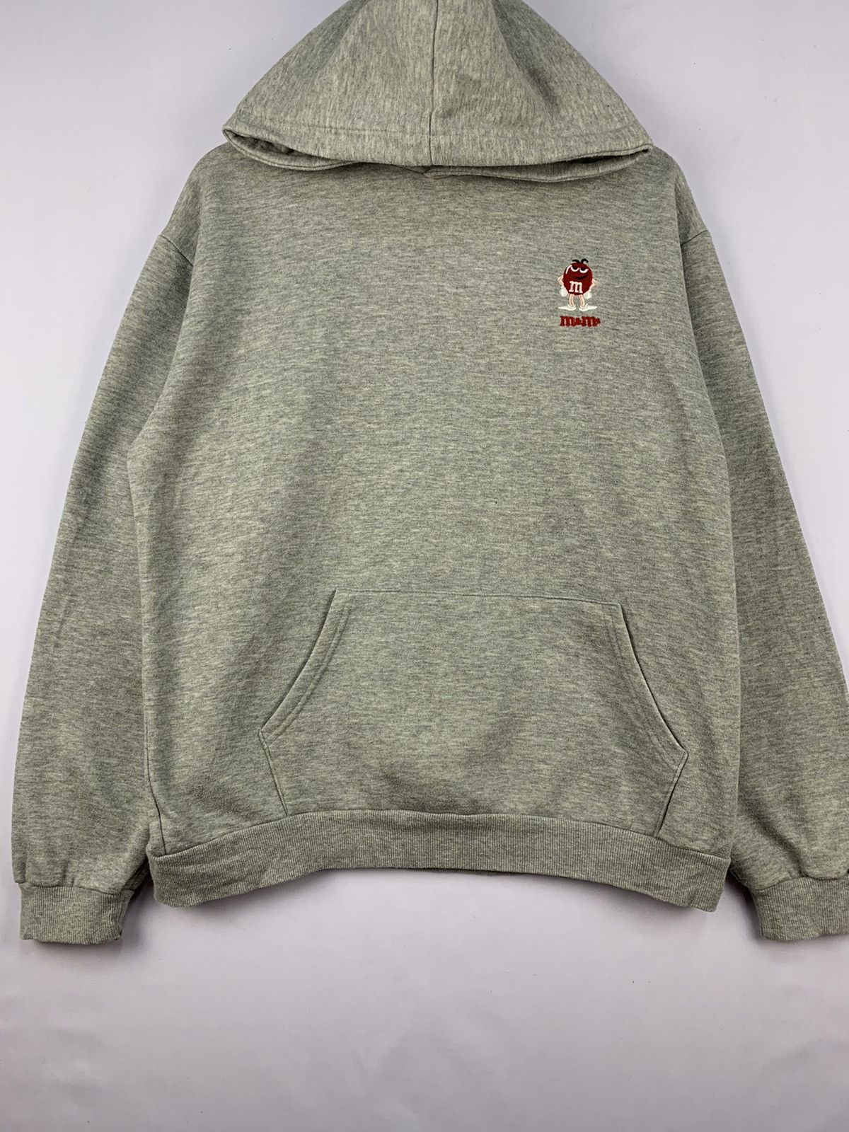 Japanese Brand M&M Small Logo Hoodie Grey Extra Large Size US XL / EU 56 / 4 - 2 Thumbnail