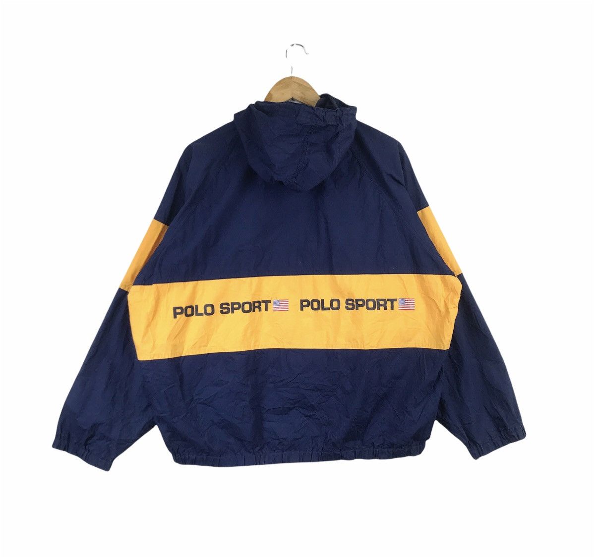 Polo Ralph Lauren × Vintage Vintage Polo Sport Usa Flag Ralph Lauren Light Windbreaker Size US M / EU 48-50 / 2 - 4 Thumbnail