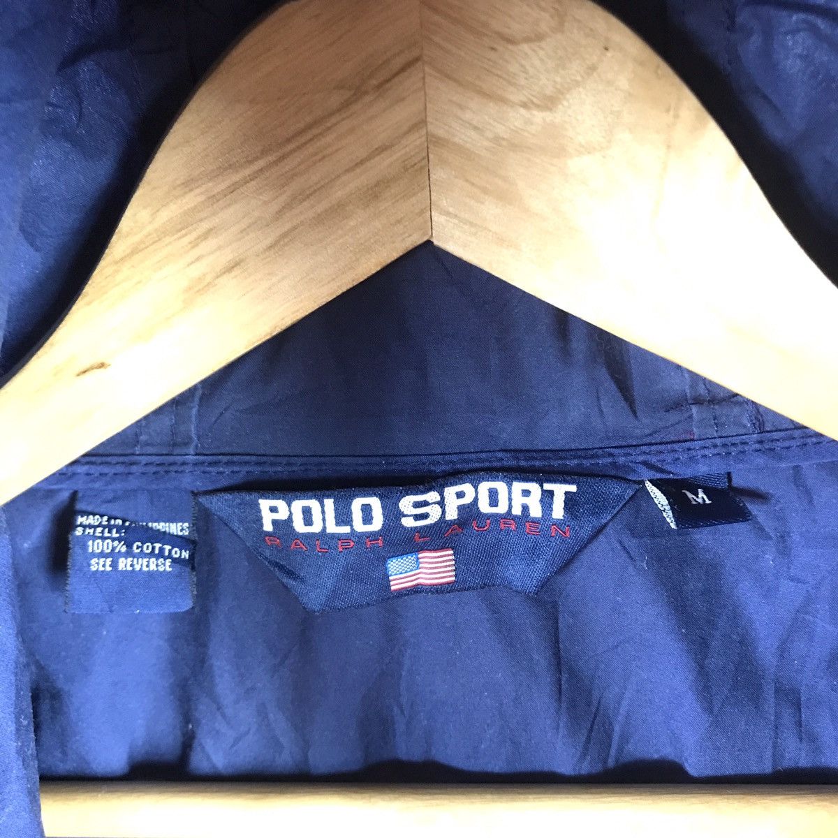 Polo Ralph Lauren × Vintage Vintage Polo Sport Usa Flag Ralph Lauren Light Windbreaker Size US M / EU 48-50 / 2 - 6 Thumbnail