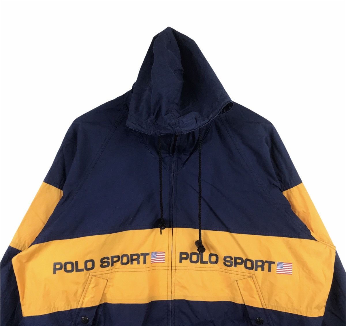 Polo Ralph Lauren × Vintage Vintage Polo Sport Usa Flag Ralph Lauren Light Windbreaker Size US M / EU 48-50 / 2 - 2 Thumbnail