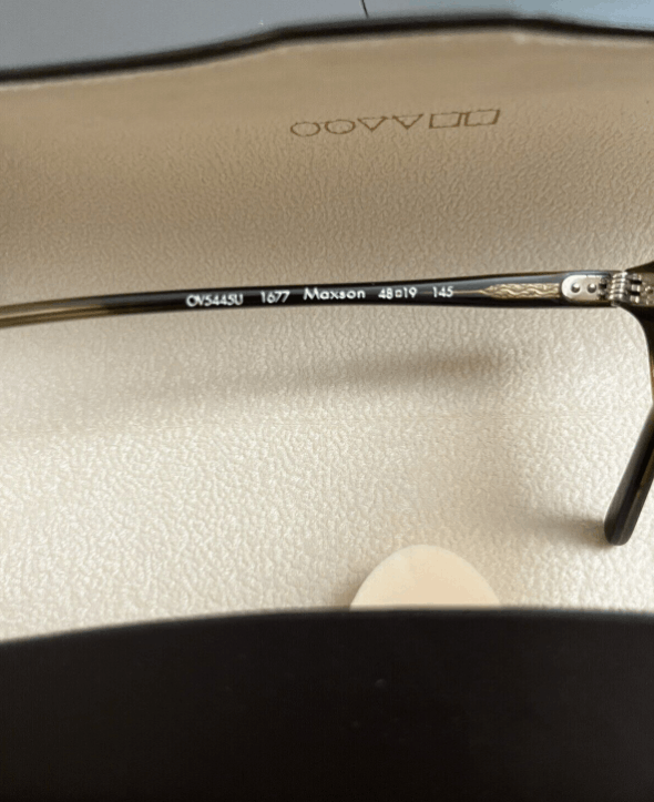 Oliver Peoples MAXSON Eyeglasses Size ONE SIZE - 3 Thumbnail