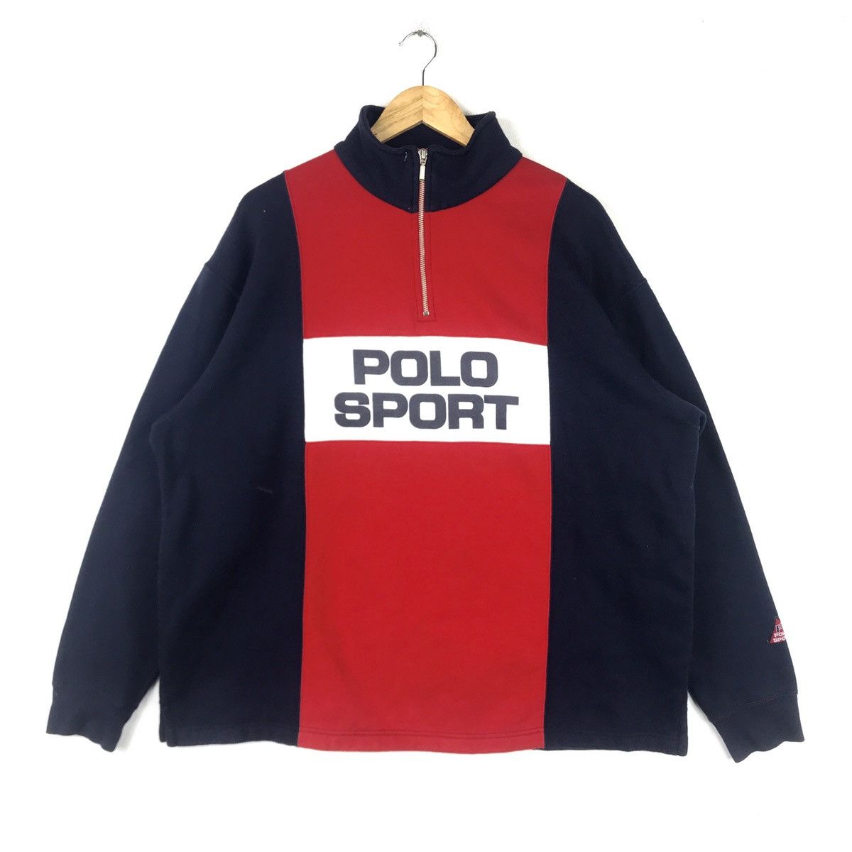 Vintage Polo Sport By Ralph Lauren Turtle Neck Sweatshirt - Main Image