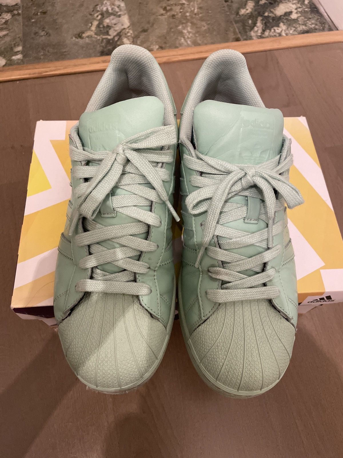 Adidas Adidas Superstar Supercolor Pack Blush Green Grailed