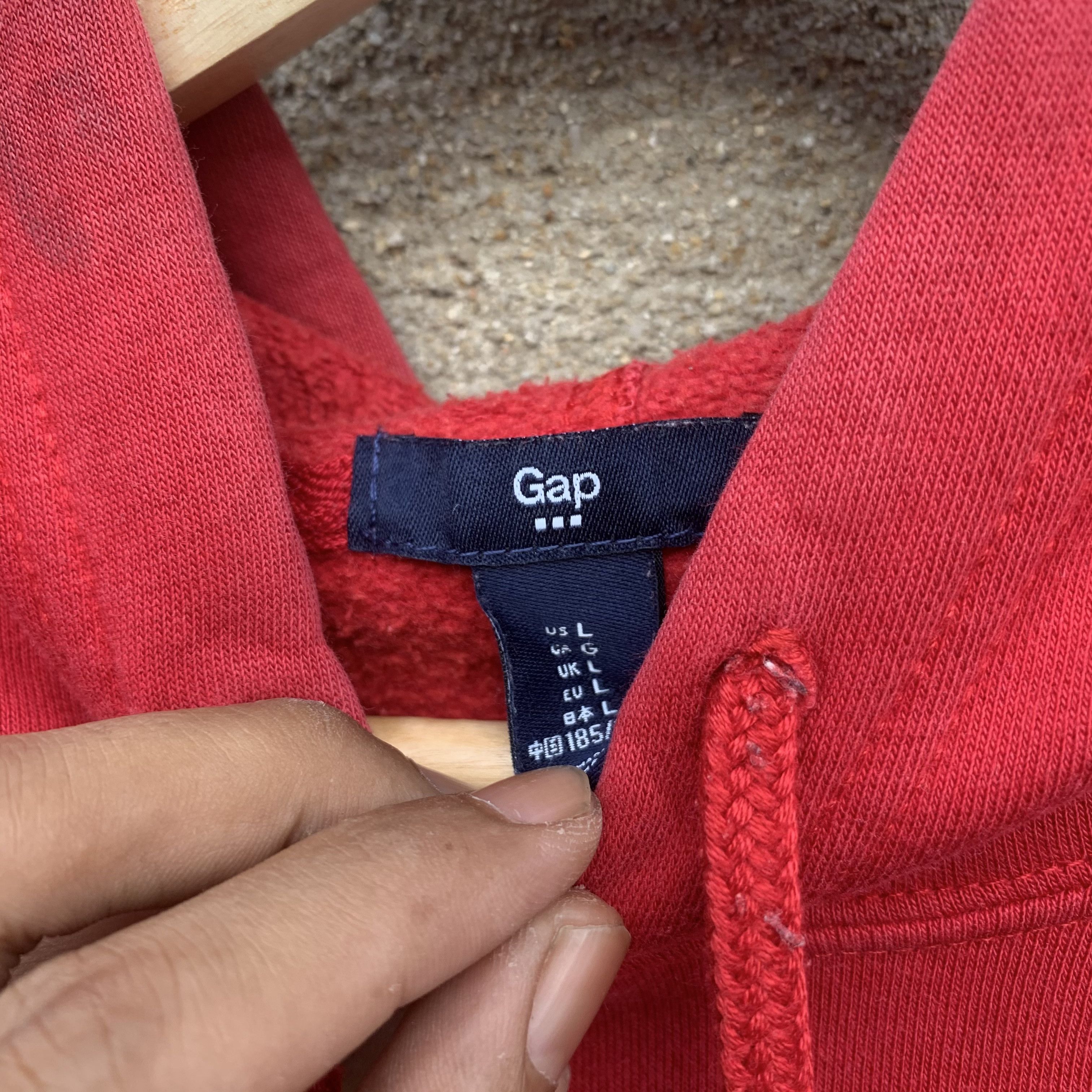 Vintage Vintage Gap Spell Out Kanye Pullover Hooded Sweatshirts Size US L / EU 52-54 / 3 - 4 Thumbnail