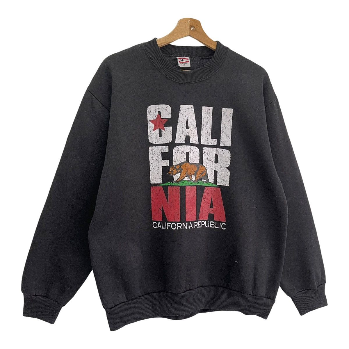 Vintage Vintage 90s California Republic Crewneck Sweatshirt Size M Size US M / EU 48-50 / 2 - 2 Thumbnail