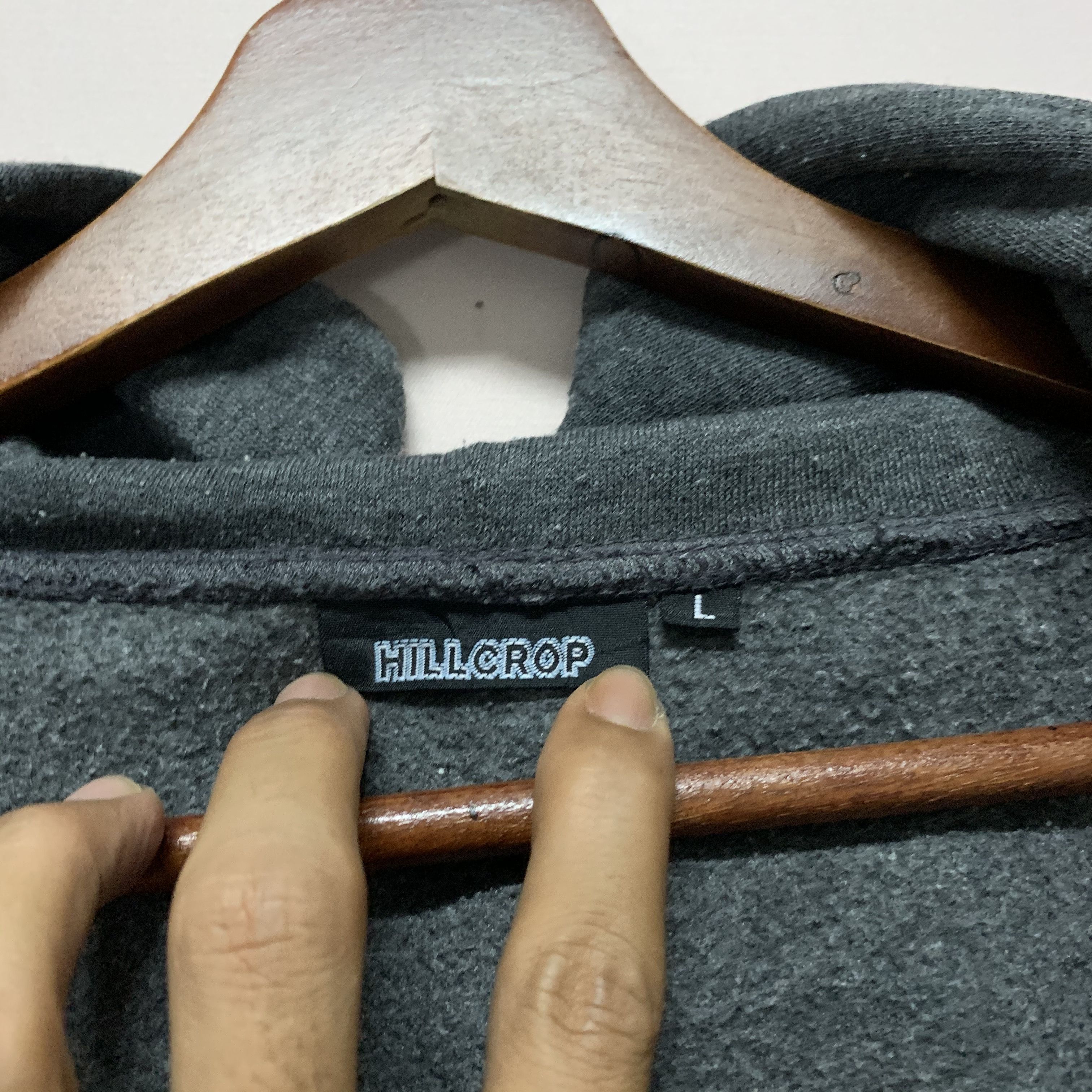 Vintage Vintage Hillcrop N.Y New York Hooded Zip Ups Sweatshirt Size US L / EU 52-54 / 3 - 6 Thumbnail