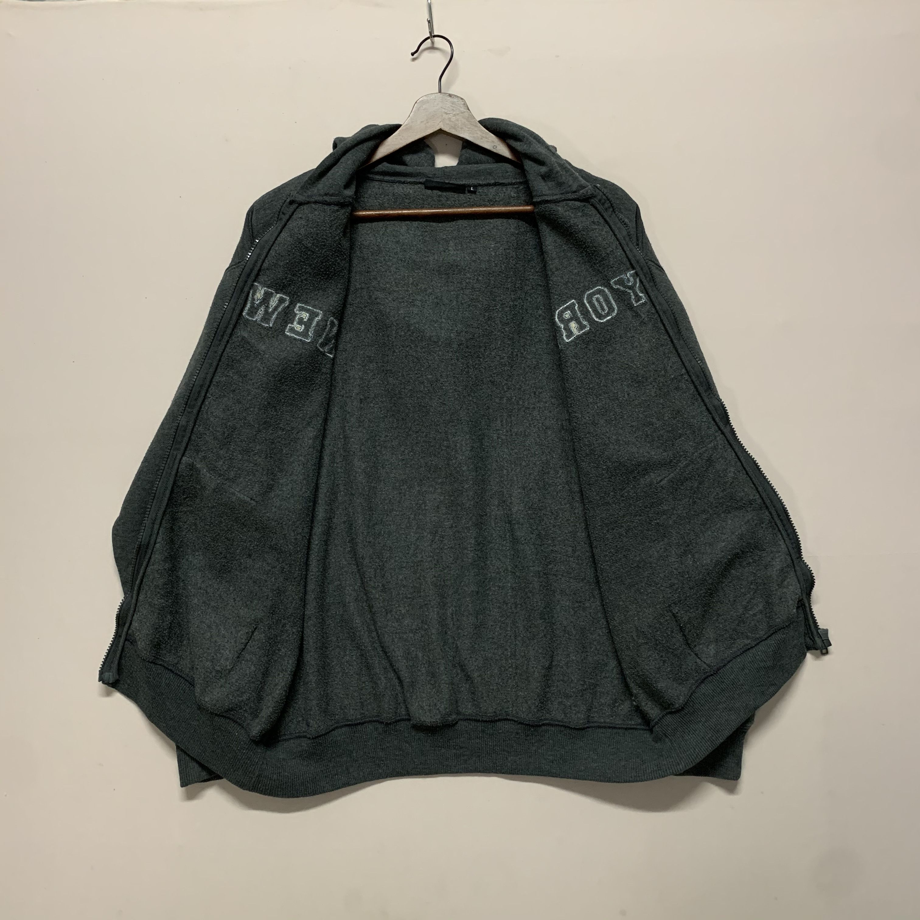 Vintage Vintage Hillcrop N.Y New York Hooded Zip Ups Sweatshirt Size US L / EU 52-54 / 3 - 5 Thumbnail