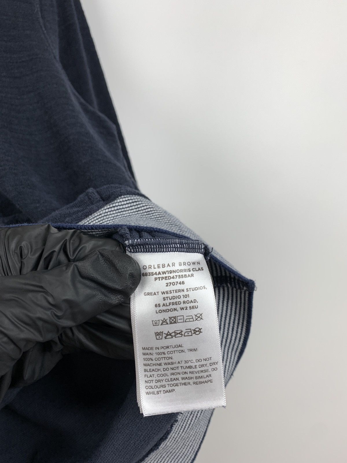 Orlebar Brown Orlebar Brown Blue Hoodie Size US XS / EU 42 / 0 - 16 Thumbnail