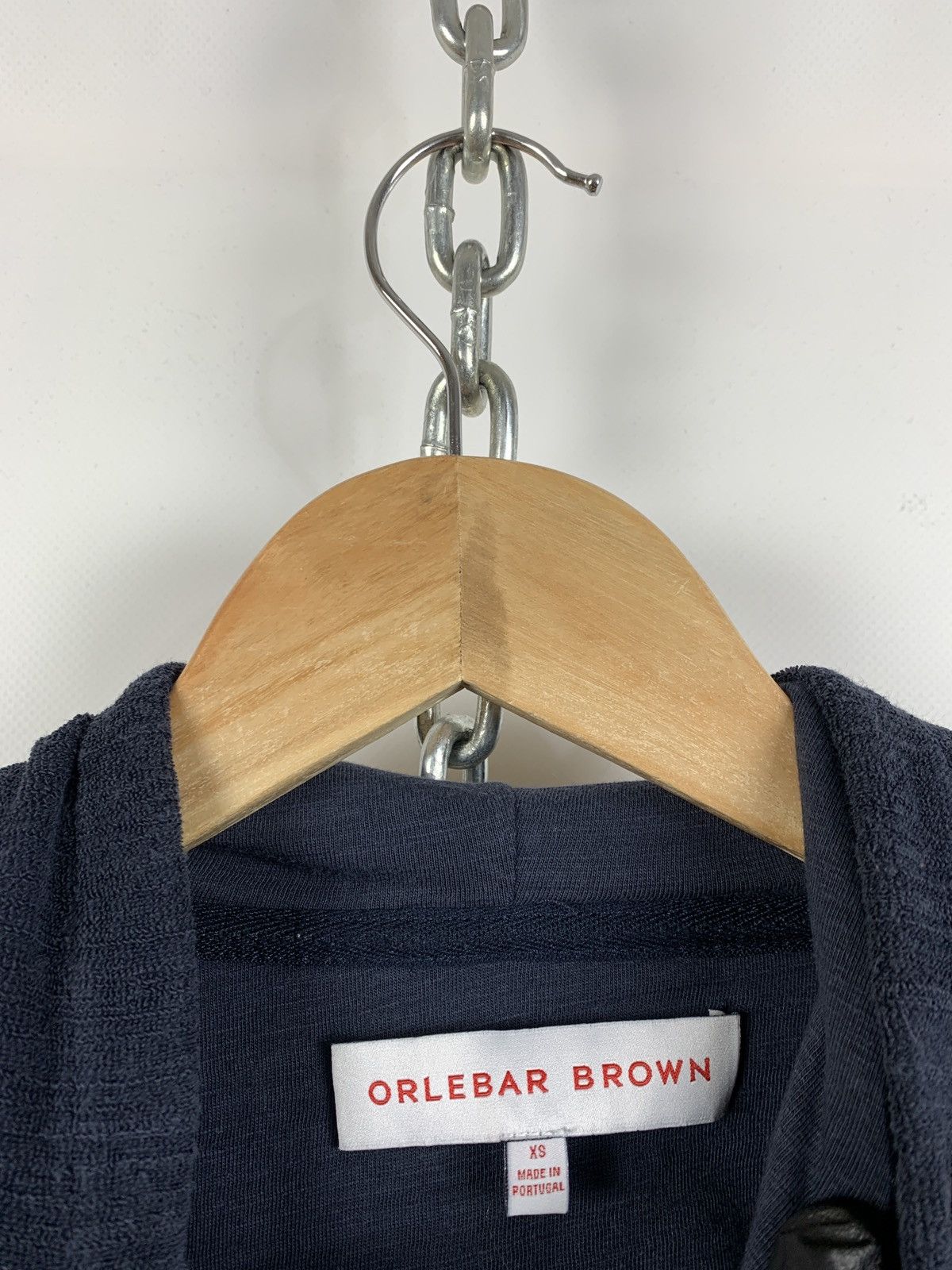 Orlebar Brown Orlebar Brown Blue Hoodie Size US XS / EU 42 / 0 - 15 Thumbnail