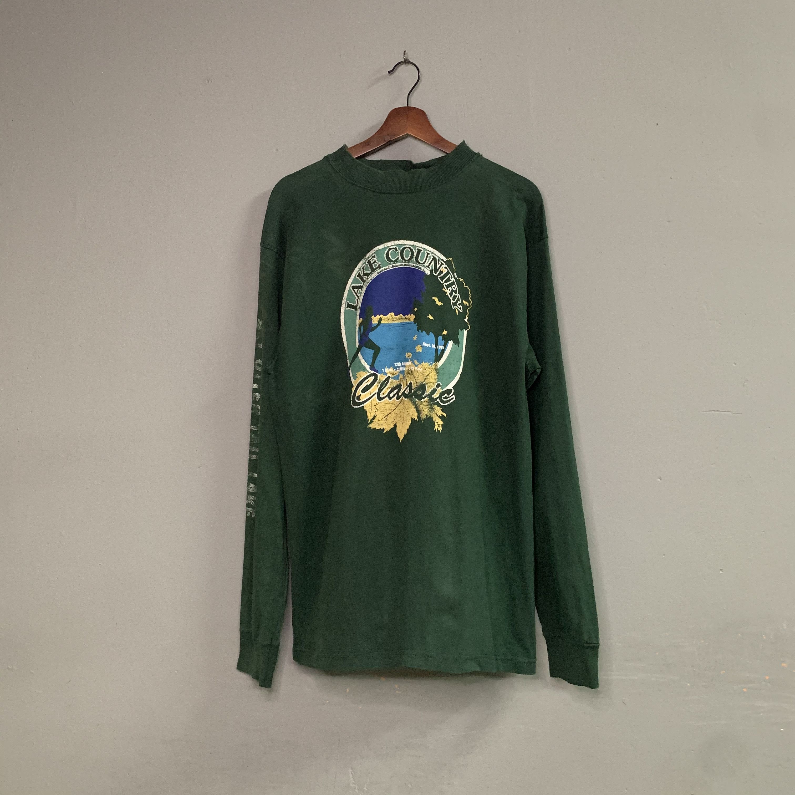 Fruit Of The Loom 90s Vintage Lake Count Classic Crewneck Sweatshirt Size US M / EU 48-50 / 2 - 1 Thumbnail