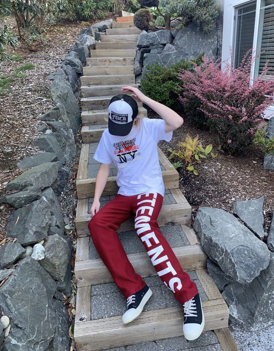 Vetements discount logo sweatpants