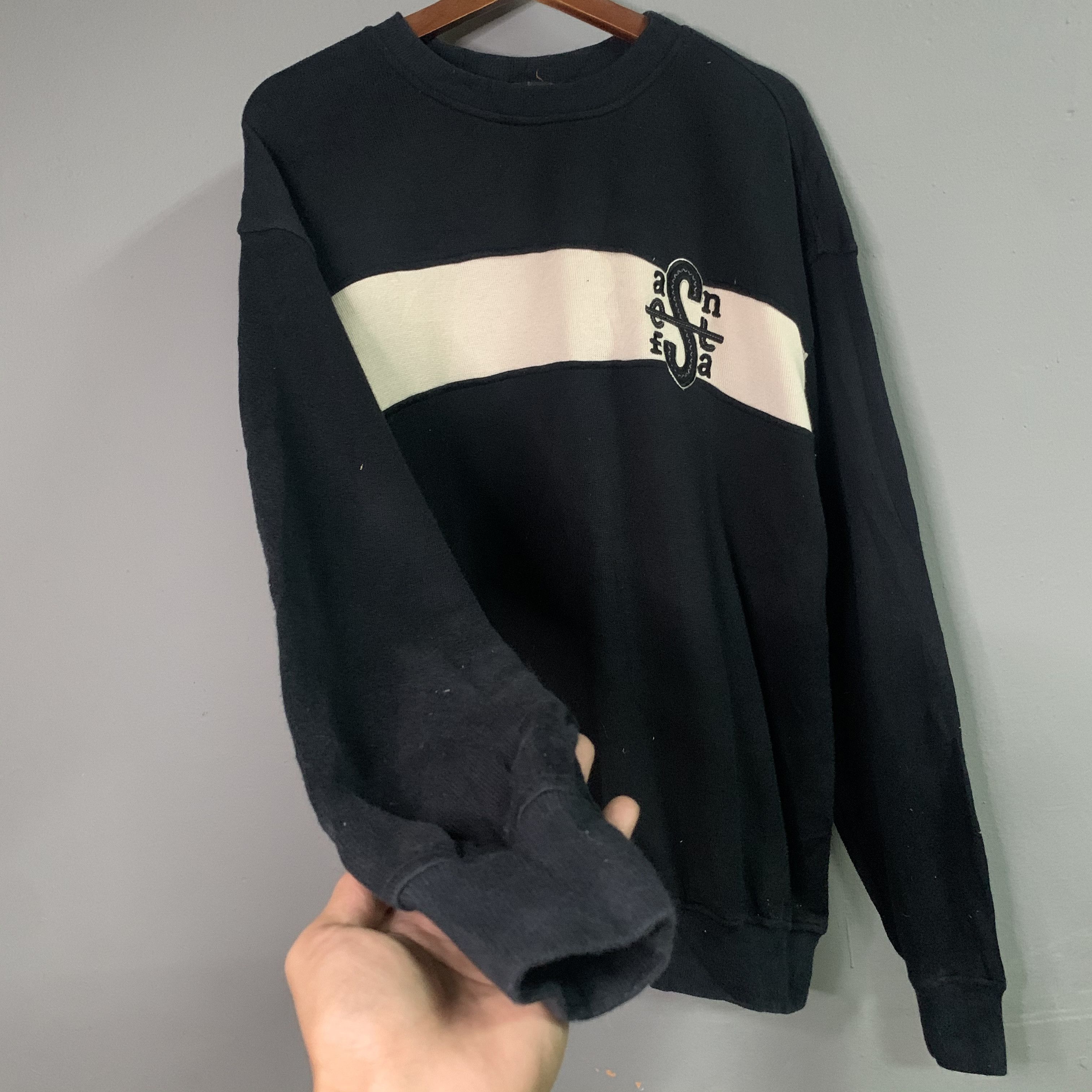 Japanese Brand Vintage Santa Fe Spell Out Embroidery Crewneck Sweater Size US M / EU 48-50 / 2 - 6 Thumbnail