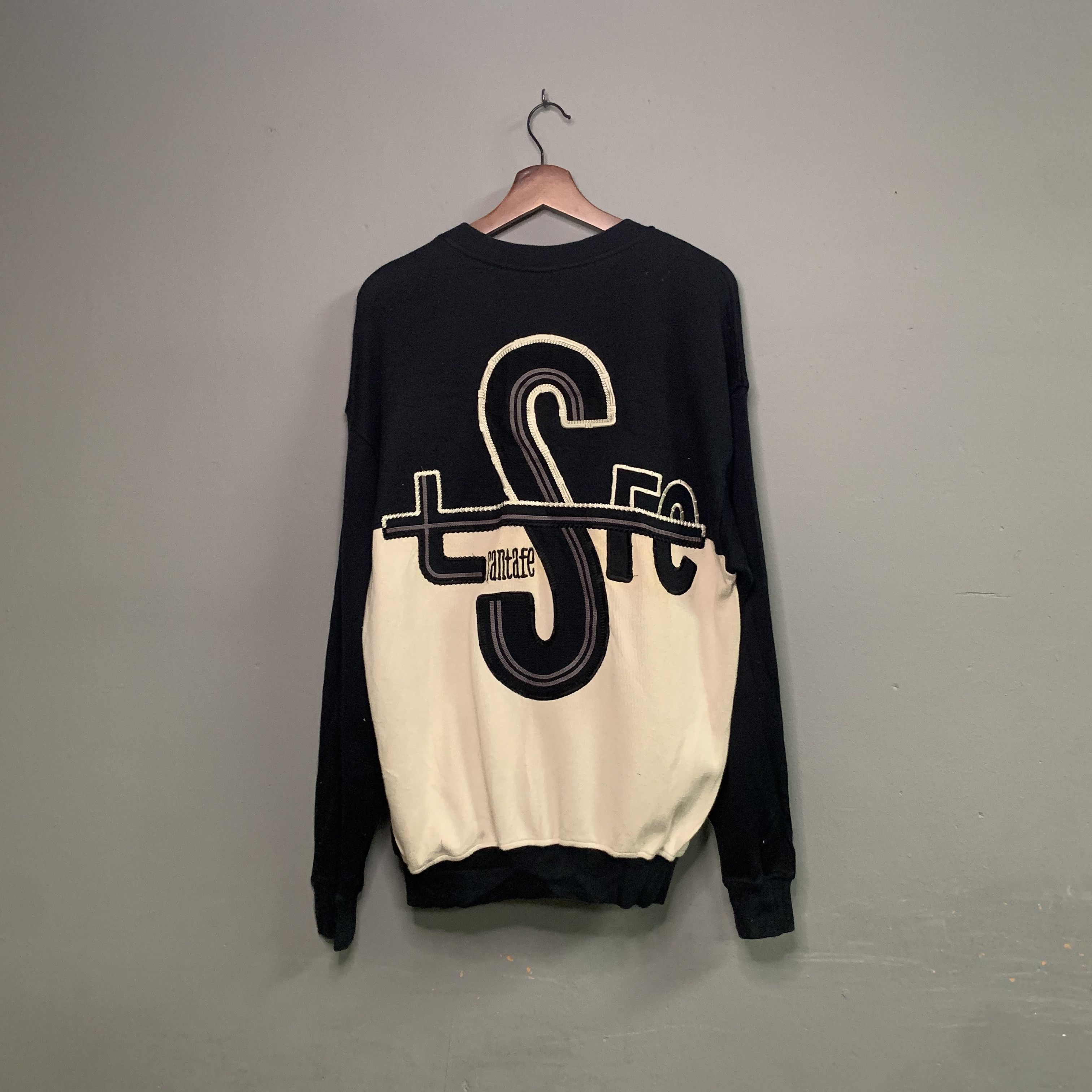 Japanese Brand Vintage Santa Fe Spell Out Embroidery Crewneck Sweater Size US M / EU 48-50 / 2 - 1 Thumbnail