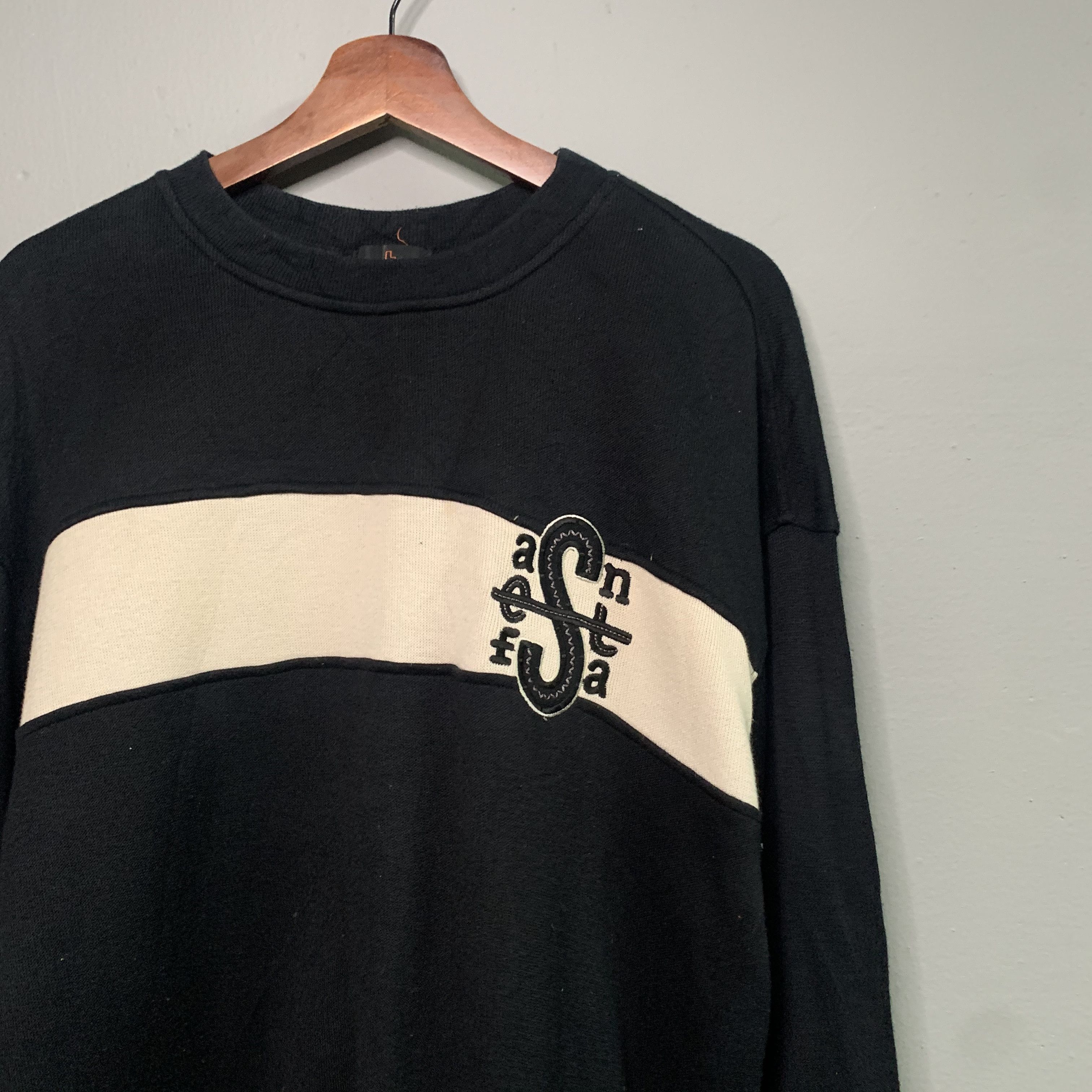 Japanese Brand Vintage Santa Fe Spell Out Embroidery Crewneck Sweater Size US M / EU 48-50 / 2 - 3 Thumbnail
