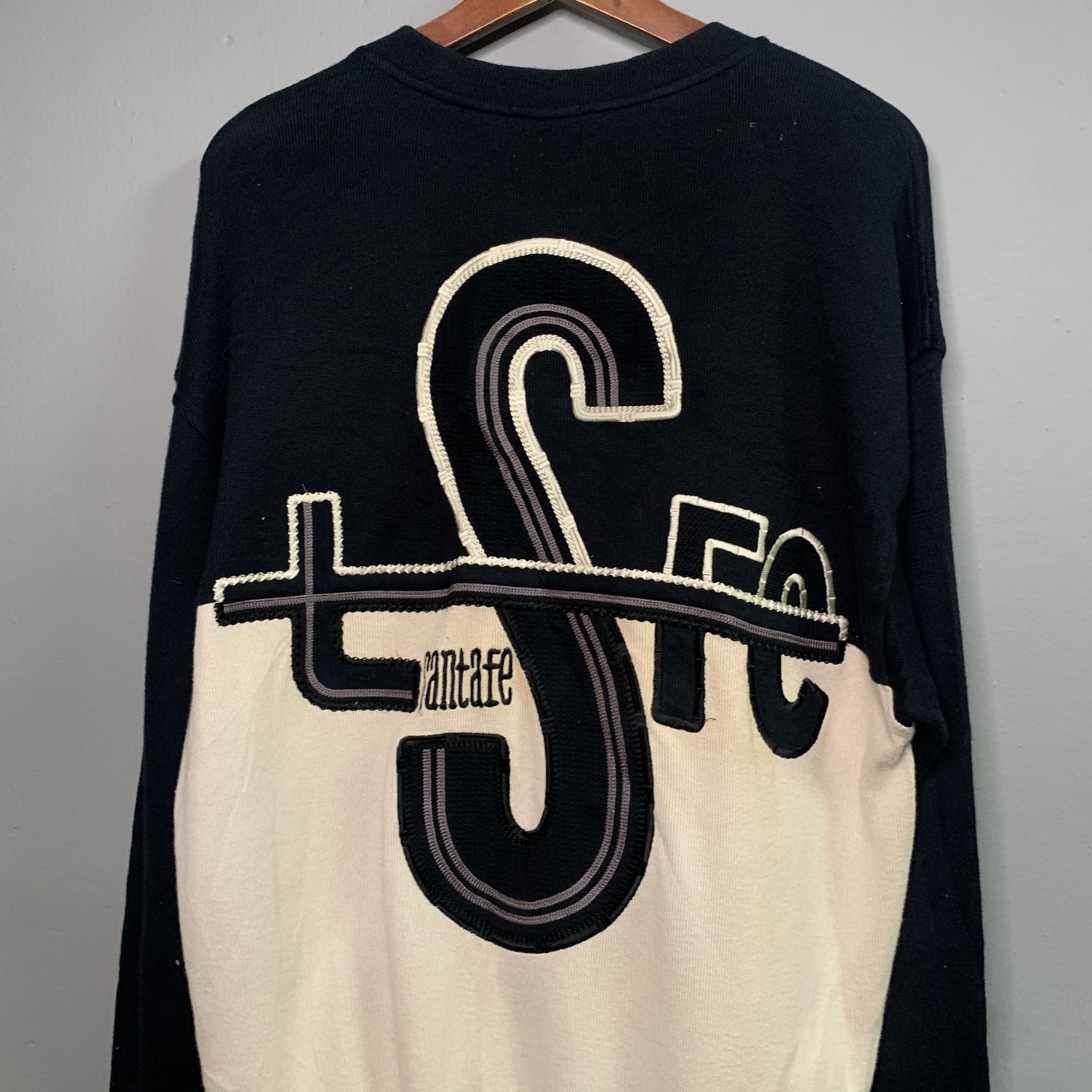 Japanese Brand Vintage Santa Fe Spell Out Embroidery Crewneck Sweater Size US M / EU 48-50 / 2 - 8 Thumbnail