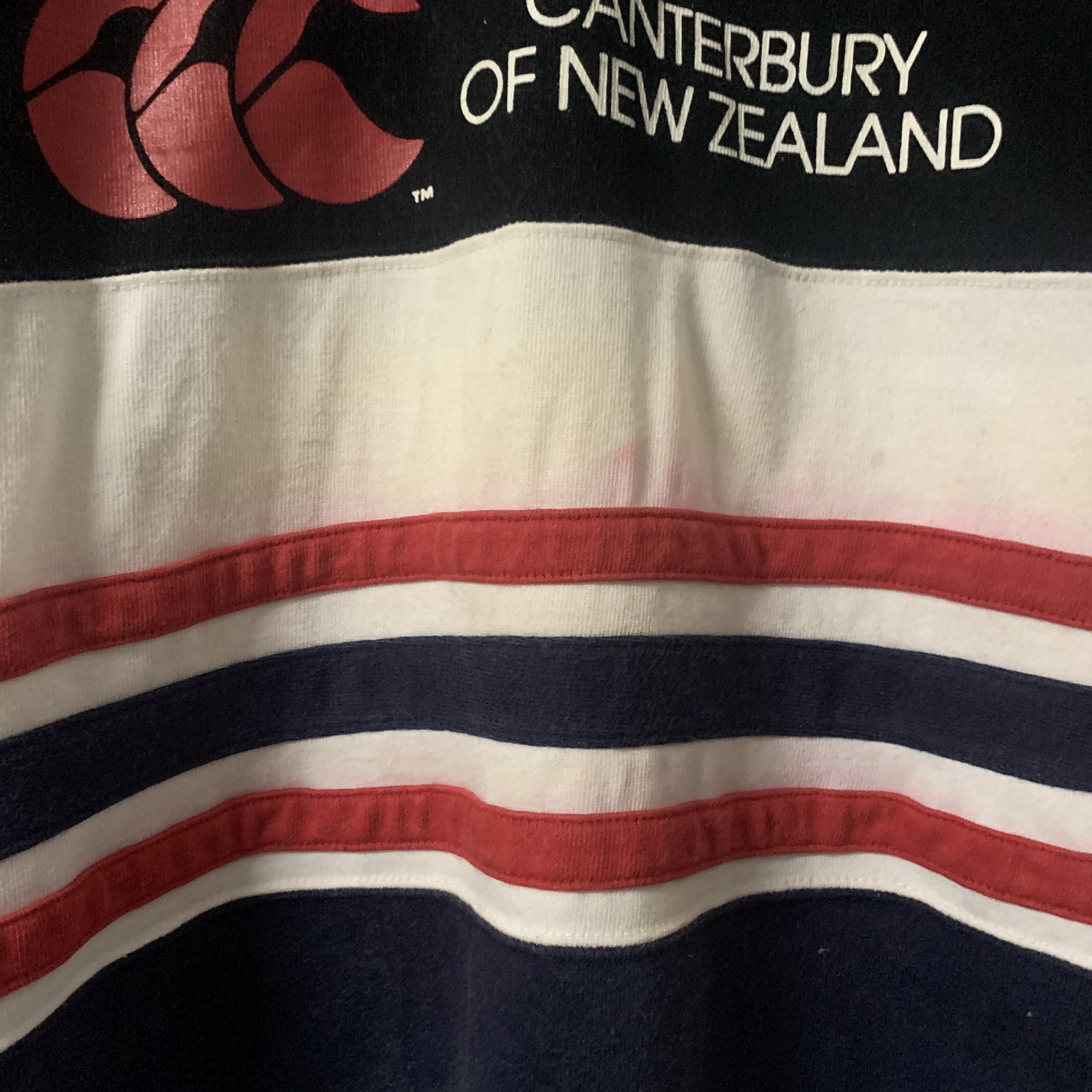 All Blacks Vintage Canterbury Of New Zealand Big Logo Back Polo Shirt Size US M / EU 48-50 / 2 - 6 Thumbnail