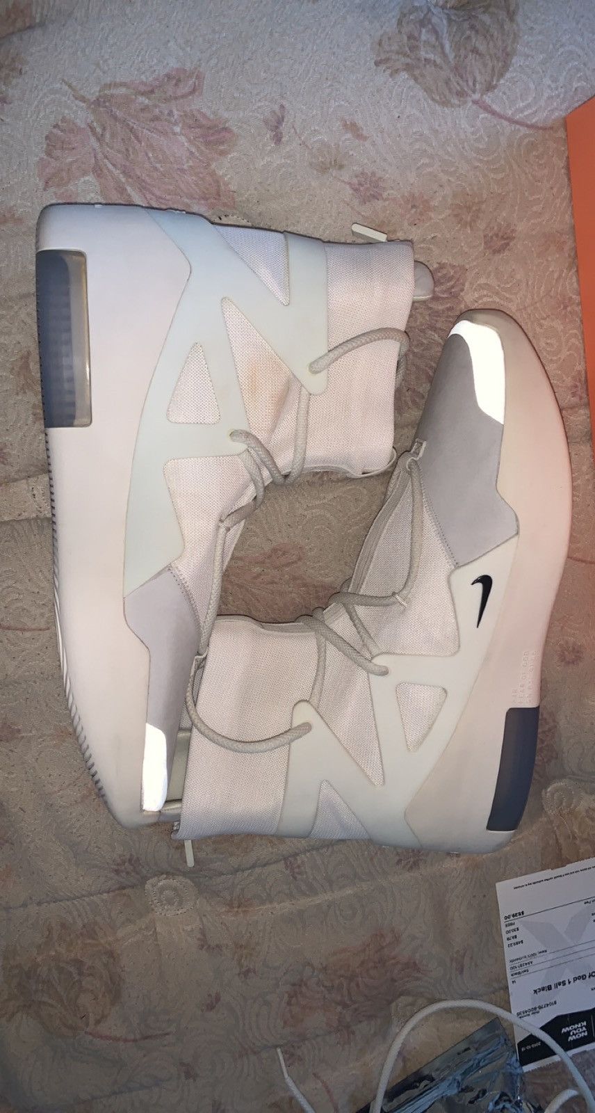 Fear of God × Nike Nike Air Fear of God 1, Sail Size US 14 / EU 47 - 1 Thumbnail