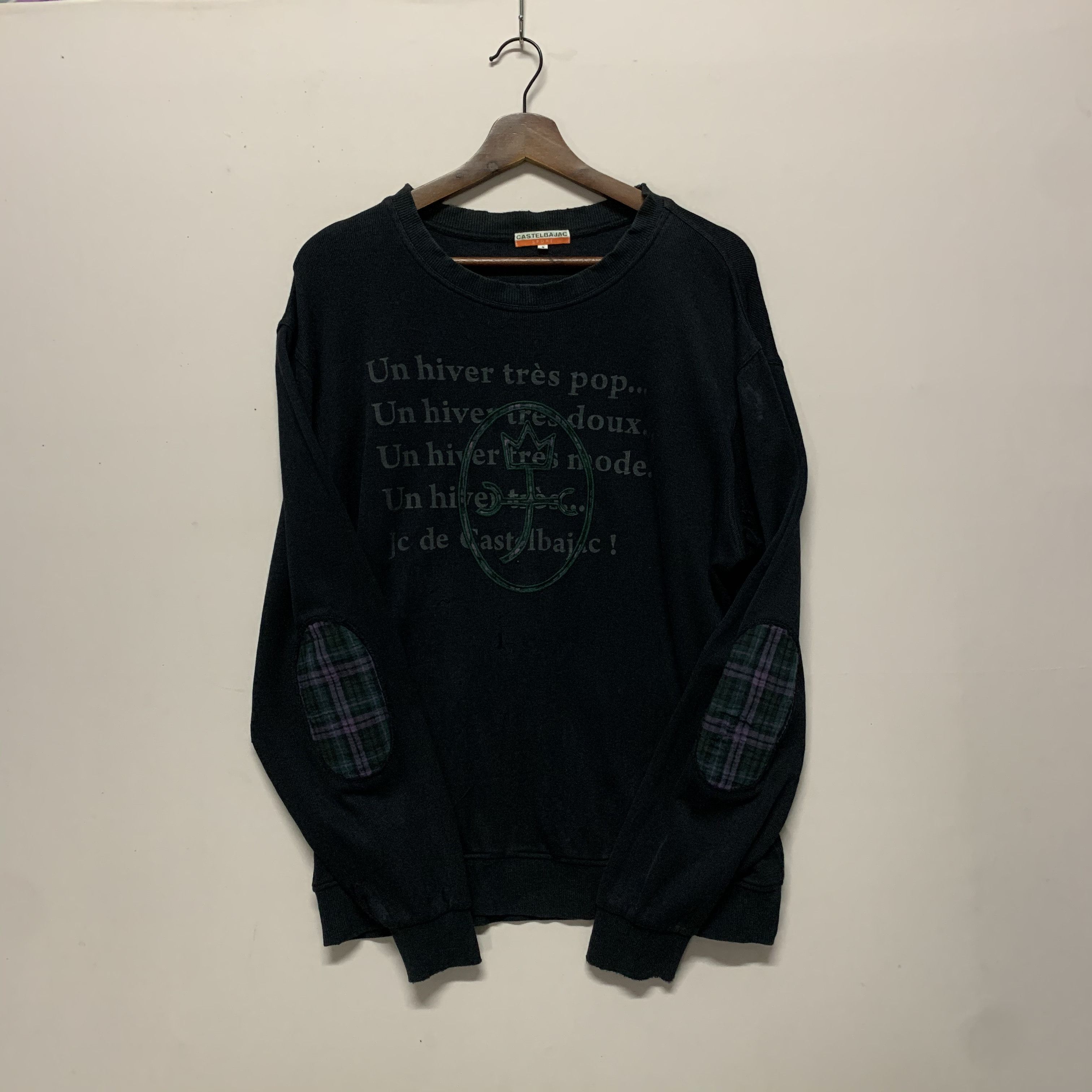 Jean Charles De Castelbajac SEND OFFERS 🔥 Vintage CASTELBAJAC Sport Crewneck Sweatshirt Size US M / EU 48-50 / 2 - 1 Thumbnail